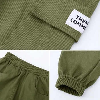 Boys Cargo Pants 6 Boys Cargo Pants Spring Autumn Thick Boys Trousers Casual Kids Sport Pants Teenage Children Clothes For 5-12 Years 6
