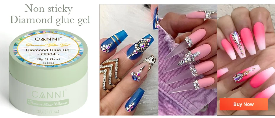 CANNI 9 ml HEMA TPO FREE Transparente Farbe Nagelgel Neuankömmling CC3 Soak Off UV LED Lack Lack Milchig Weiß Nude – Detail 2
