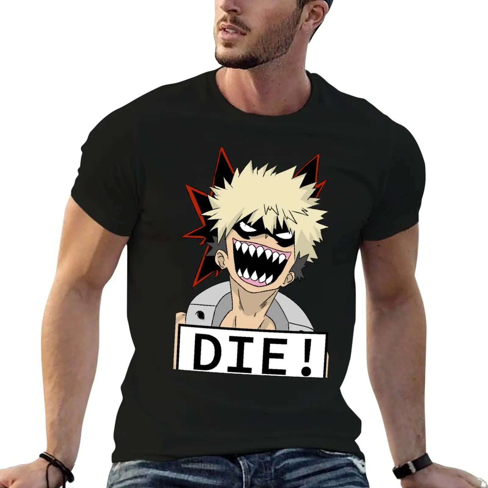 

DIE!!! T-Shirt graphic t shirts for man t shirt custom print man t shirt summer T-Shirt