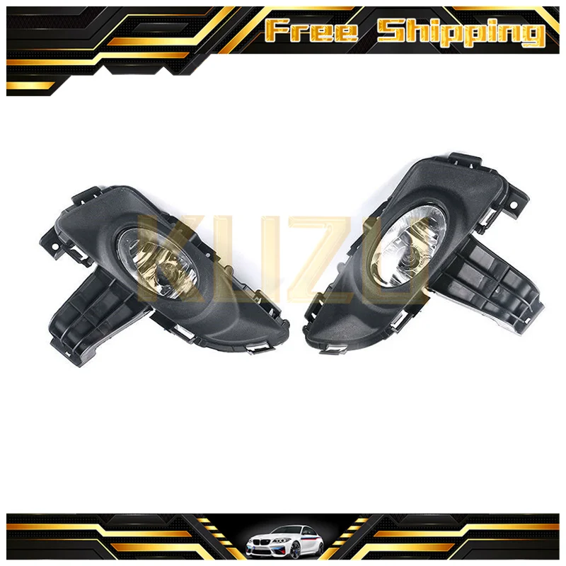 Front Bumper Fog Light With Bulb Fog Lamp Assembly BS1C-51-690 Fits For Mazda 3 M3 BK 2003 2004 2005 2006 2007 2008 2009 2010