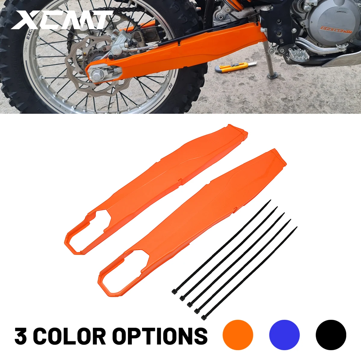 

Motorcycle Swingarm Guard Protector For KTM 2012-2023 SX SXF XC XCF EXC EXCF XCW XCFW 125-500 Moto Swing Arm Protection Cover