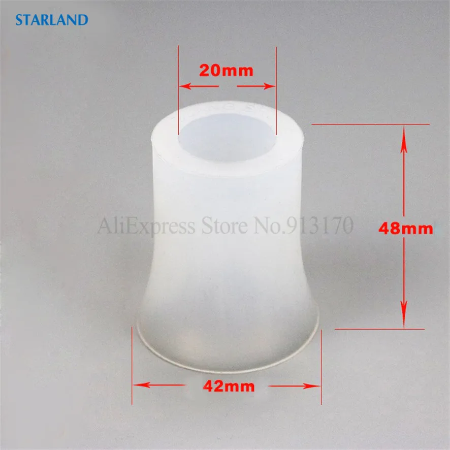Tubes de manchons d'étanchéité, anneaux d'étanchéité, pièces de rechange en forme de trompette, Machines à crème glacée molle, accessoires, 4 pièces