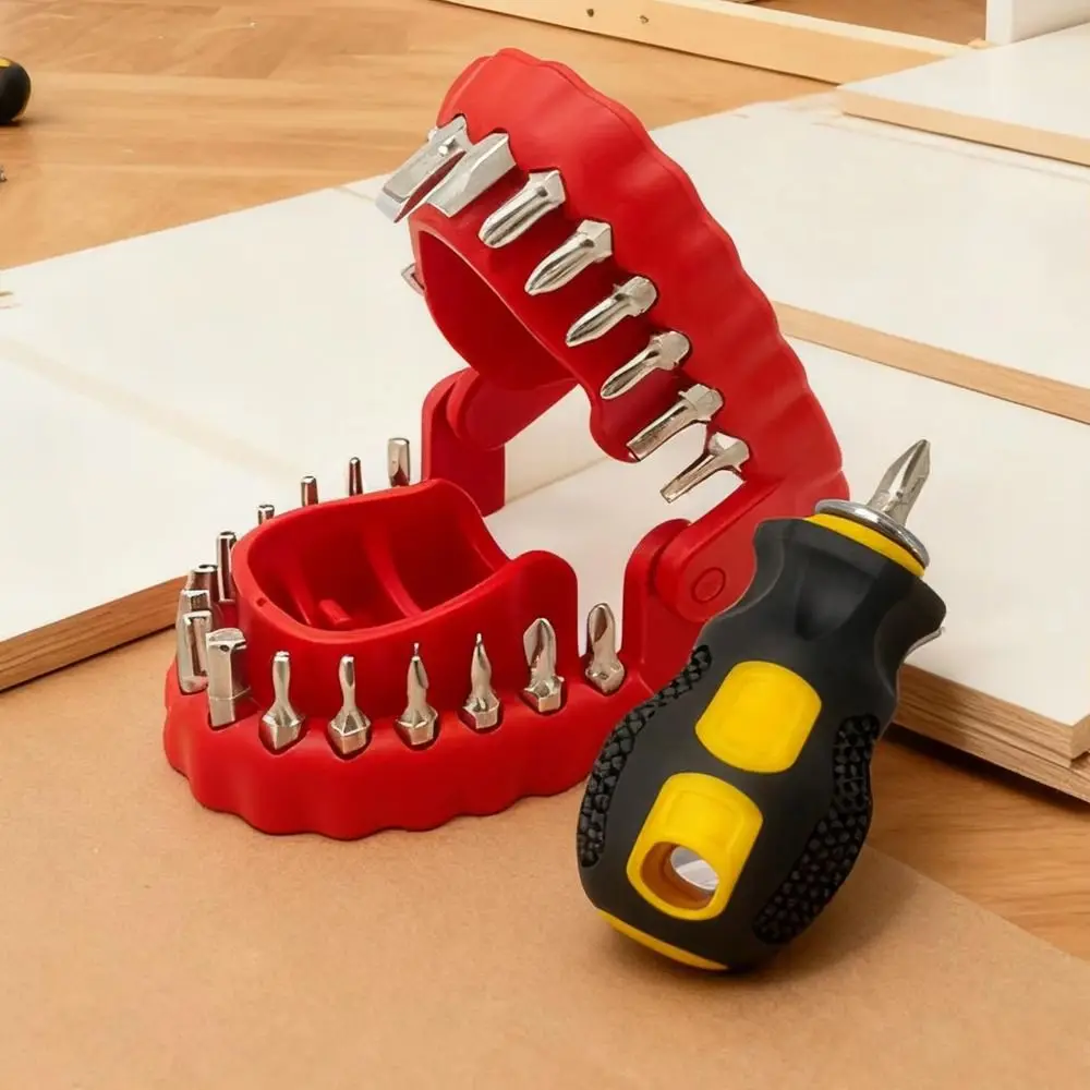 Multi-functional Screwdriver Set High Hardness 28pcs Magnetic Drill Bit Magnetic CR-V 28-in-1 Portable Screwdriver Home Repair