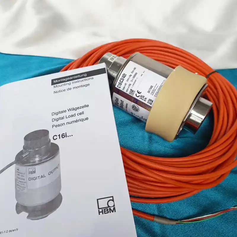 

HBM Original C16I-60T Stainless Steel Column Load Cell 20-60T Digital Force Sensor Weighing