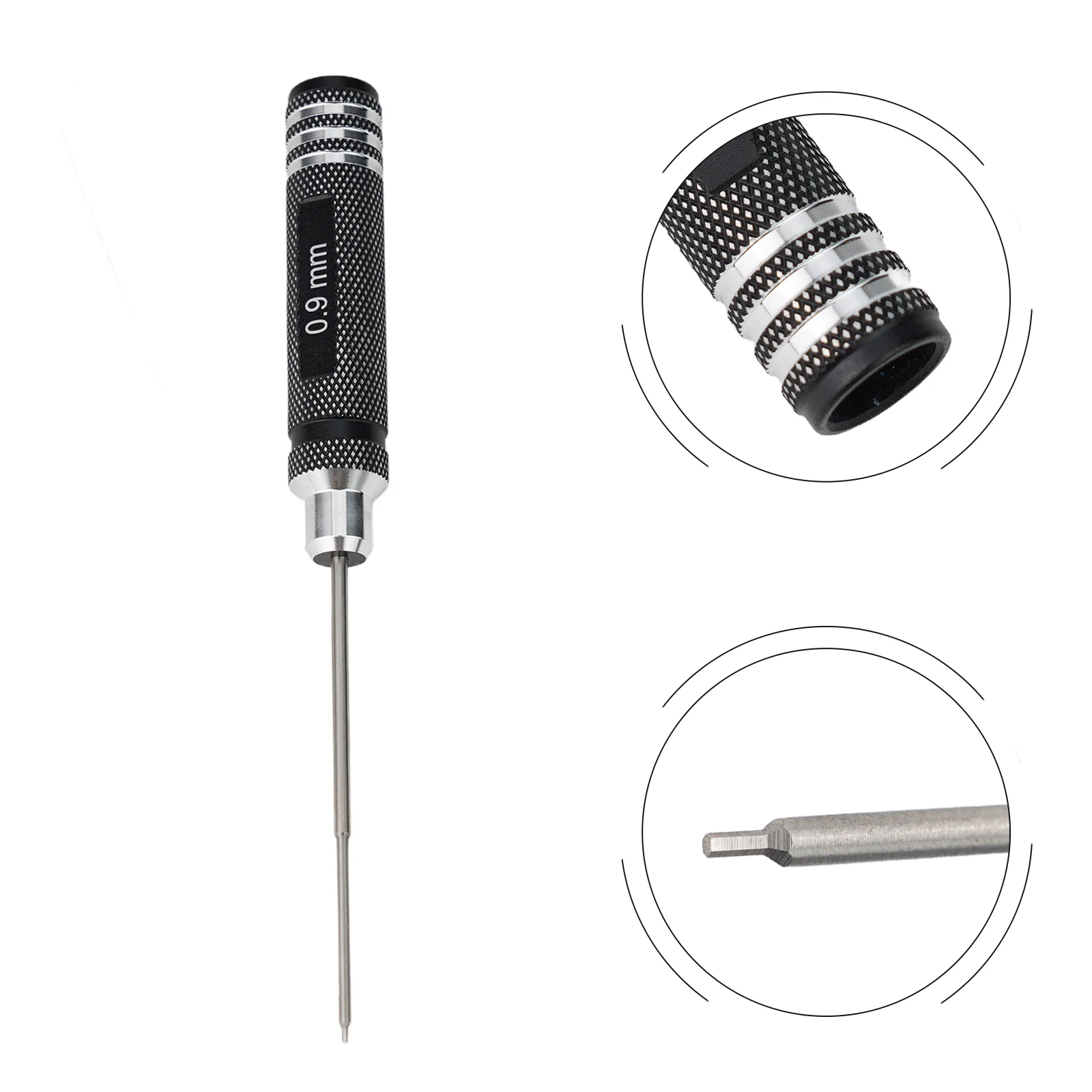 1pc Steel Hexagon Wrench Screwdrivers Tools 0.9-3.0mm Sizes For RC Hobby Vehicles Drones And Precision Work