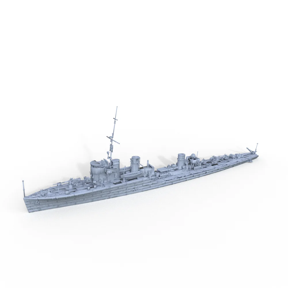 SSMODEL SSC624-A 1/700  Military Model Kit Soviet Uragan Class SKR Groza Frigate Full Hull  Miniature Static Model