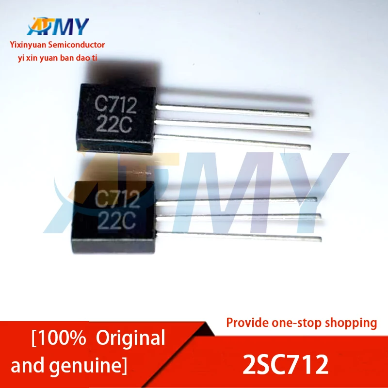 2SC712 2SC1509-R TO-92 Through-Hole Low-Frequency Driver Amplifier