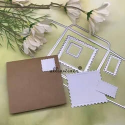 Envelope stamp Metal Cutting Dies Stencils Die Cut for DIY Scrapbooking Album Paper Card Embossing