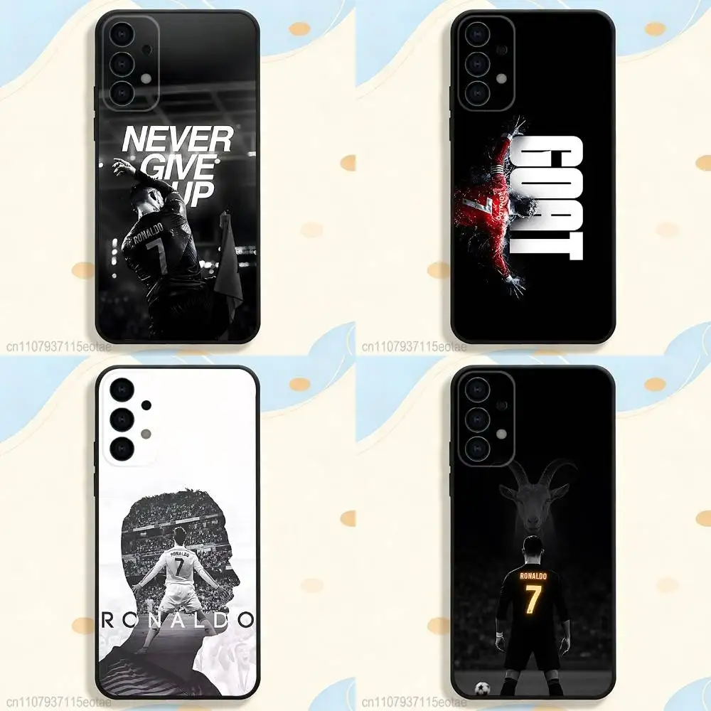 

Football CR7 R-RoNaldo-ES Phone Case for Samsung S24 S22 S25 Ultra S9 S20 FE S23 Plus S10 S21 Shockproof Funda Cover