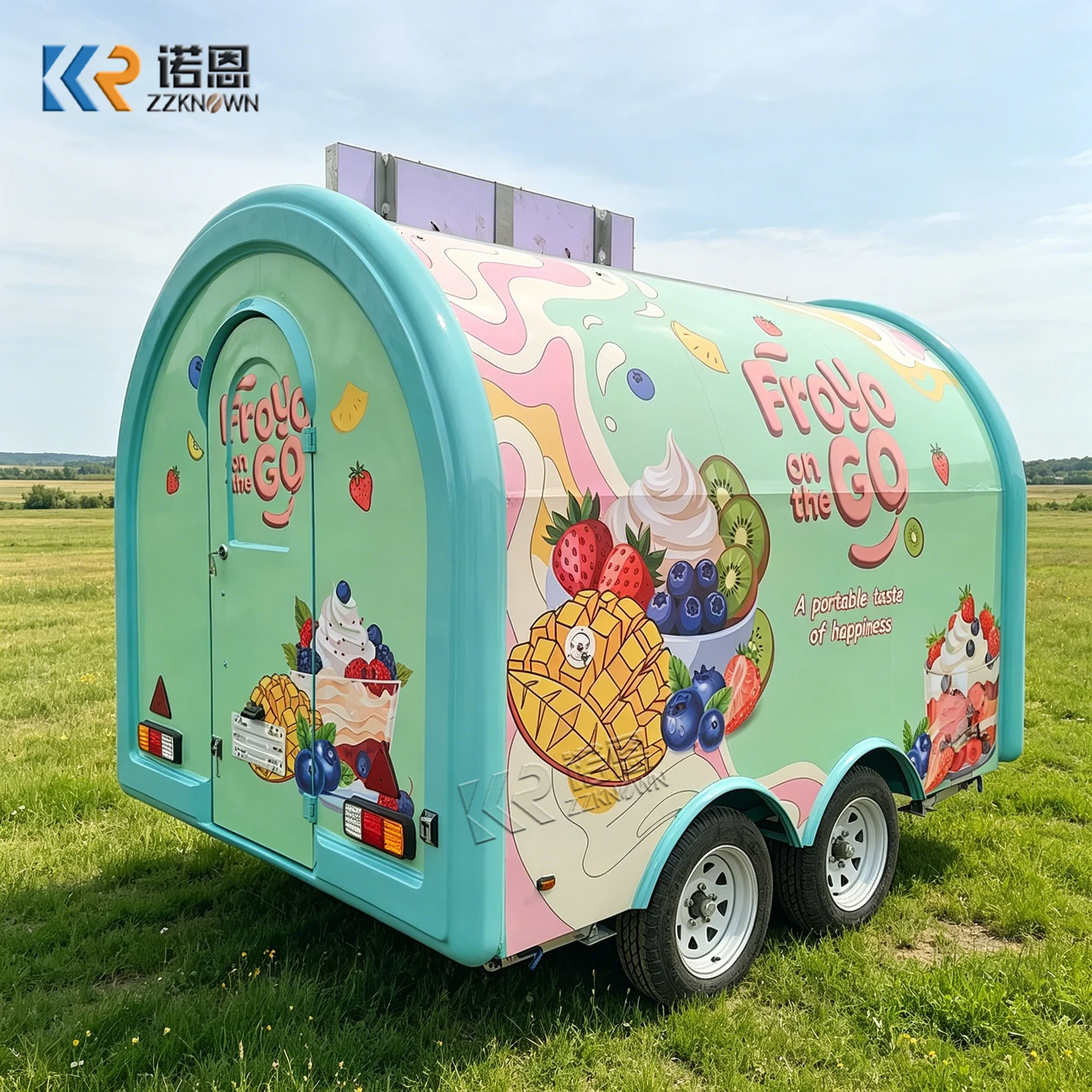 

Mobile Coffee Cart Catering Trailer Fast Food Truck Trailer Commercial Mobile Restaurant Food Truck With Custom Layout