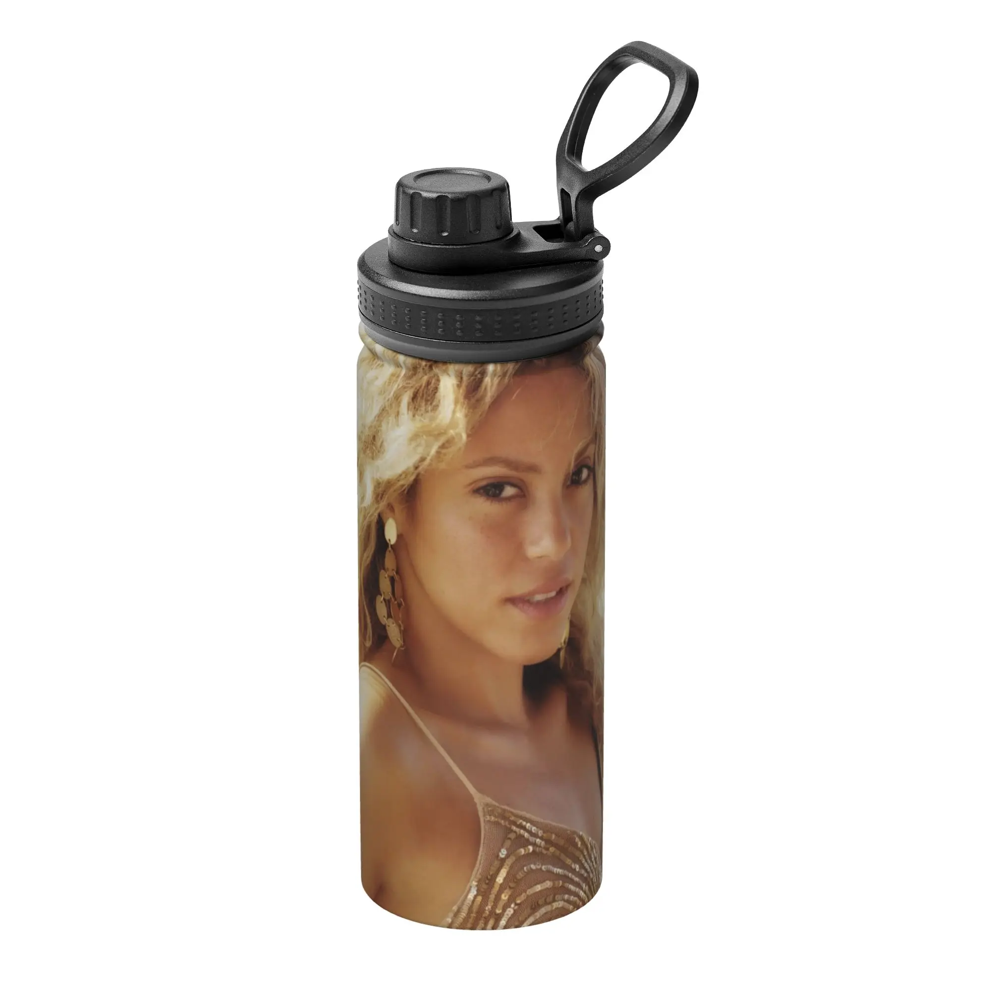 Singer S-Shakira 18OZ Sports Insulated Kettle  Coffee Cups Stainless Steel Office Home Mug Water Bottle