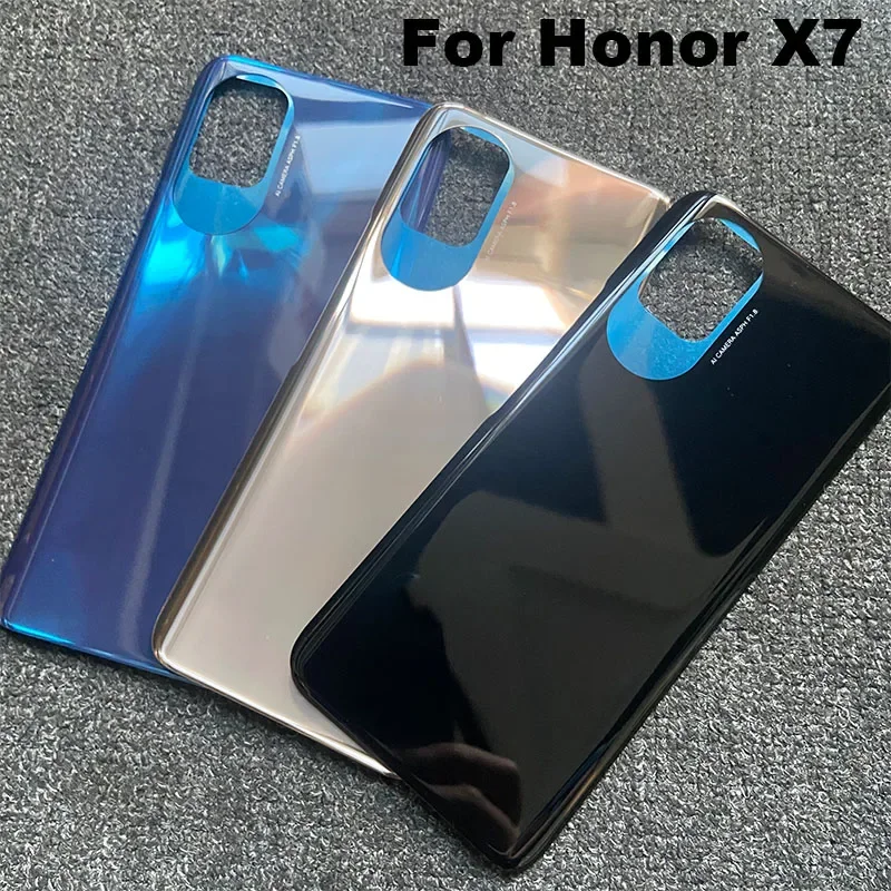 For Honor X7 Full Housing Middle Frame Front Bezel Mid Plate Battery Cover Back Panel Rear Door Case With Sim Card Play 30 Plus