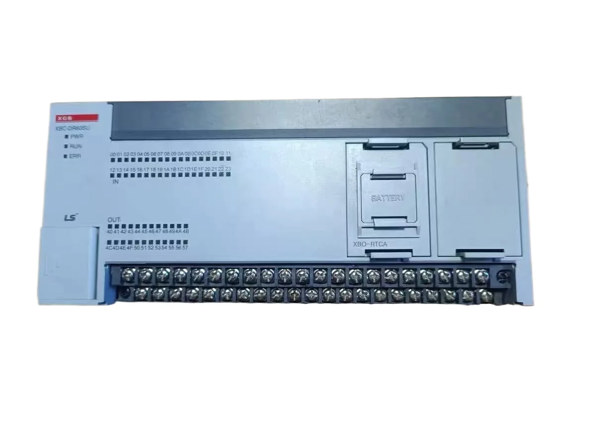 XBC-DR60SU Industrial PLC Module Used Dismantled Unit DC24V Input DC24V AC220V Output Automation Controller