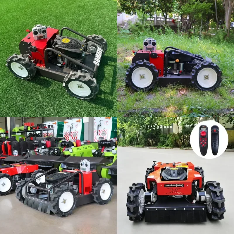 for Intelligent Automatic Remote Control Garden Robot Lawn Mower Wireless Self-Propelled Zero-Turn Lawn Mower for Home