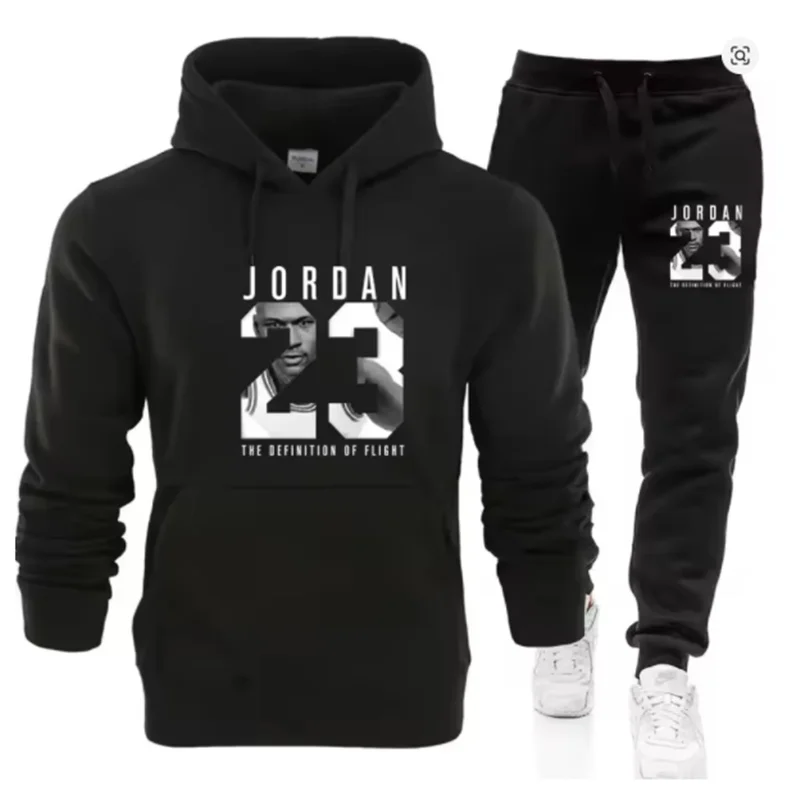 

Gran oferta de primavera de la temporada, Sudadera con capucha forrada de lana conjunto informal sudadera superior de manga la