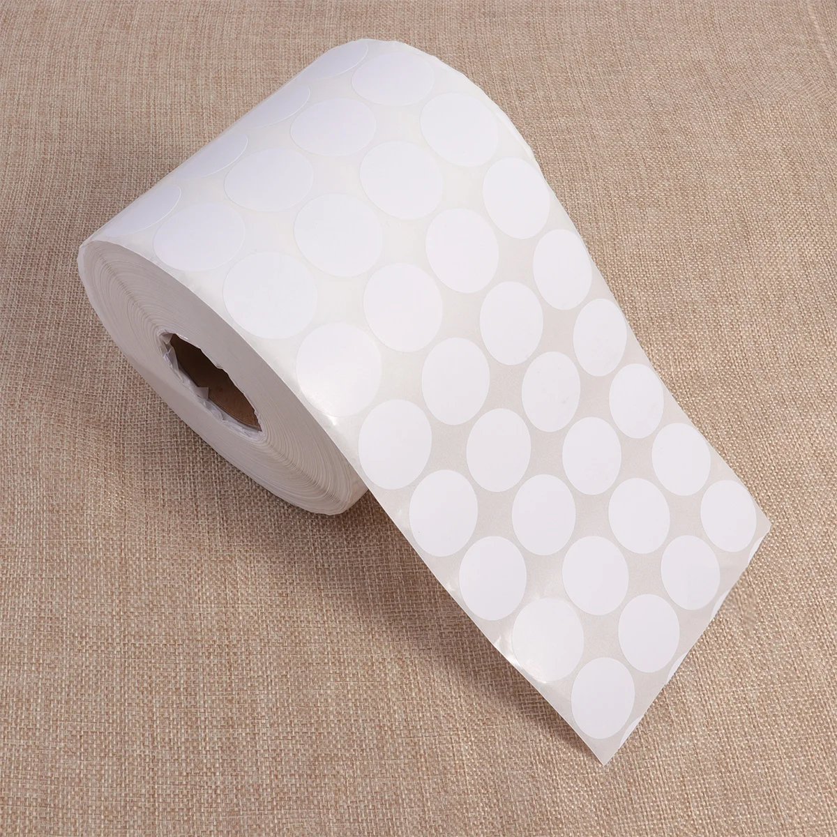 

10000Pcs Round Label Stickers Premium Paper Blank Stickers for Clothing Shoes Hats Merchants Manufacturers