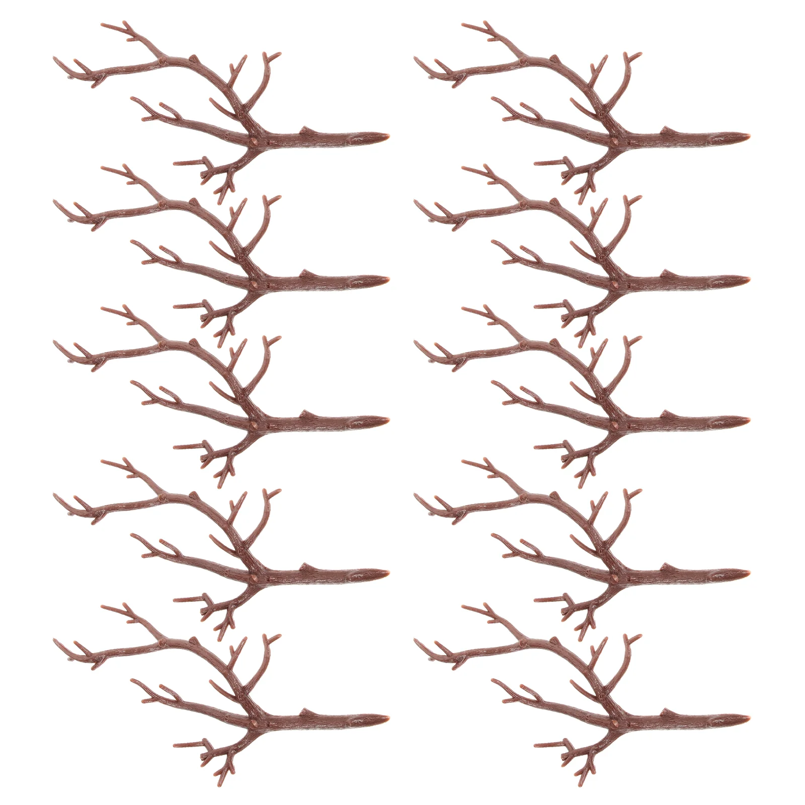 10Pcs Artificial Antler Dried Tree Branches Decorative Antler Branches Vase Filling Branches artificial antler shaped tree