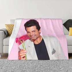 Chayanne Puerto Rican Latin Pop Singer Ultra-Soft Fleece Throw Blanket Warm Flannel Blankets for Bed Car Couch Bedspreads