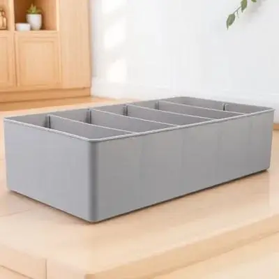 

5-Grid Cash Register Tray Money Organizer for Office Classroom Lab Supermarket Counter Desktop File Organizer Portable Currency