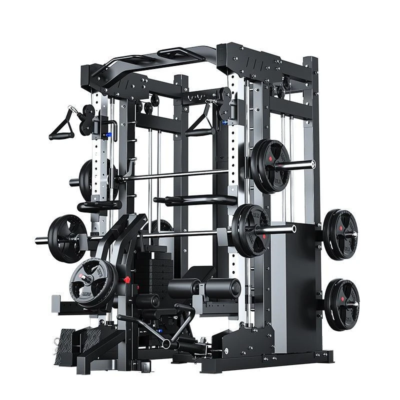 Wholesale factory gym commercial multifunctional trainer cable crossover  smith machine for fitness