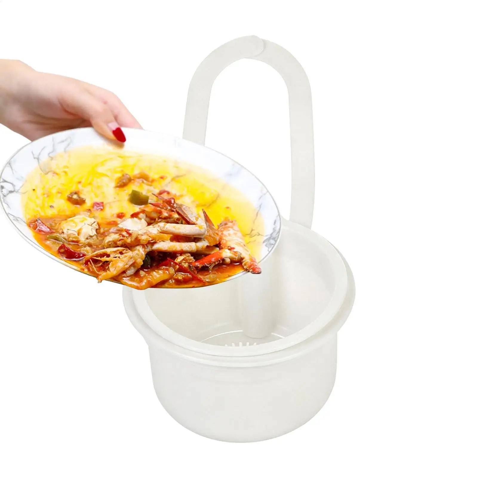 Kitchen Sink Drain Basket Hanging Vegetable Washing Basin Food Residues Filter Storage Rack Household Cleaning Tool
