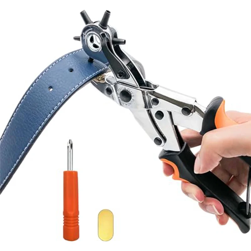 

Инструмент для дырокола ремня Инструмент для дырокола кожи Дырокол для кожи, ремень, ремешок для часов, диаметр дырокола-A05I