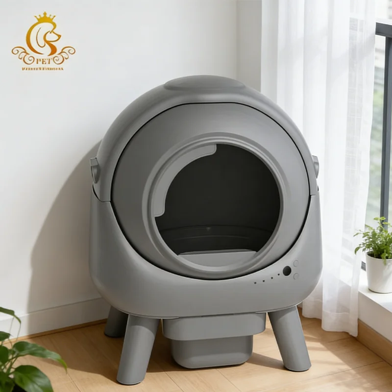 EUR PET Hot Selling EV-1 Automatic Self-Cleaning Cat Litter Box 50L Large Space Odor Control Smart Pet Toilet For Cats
