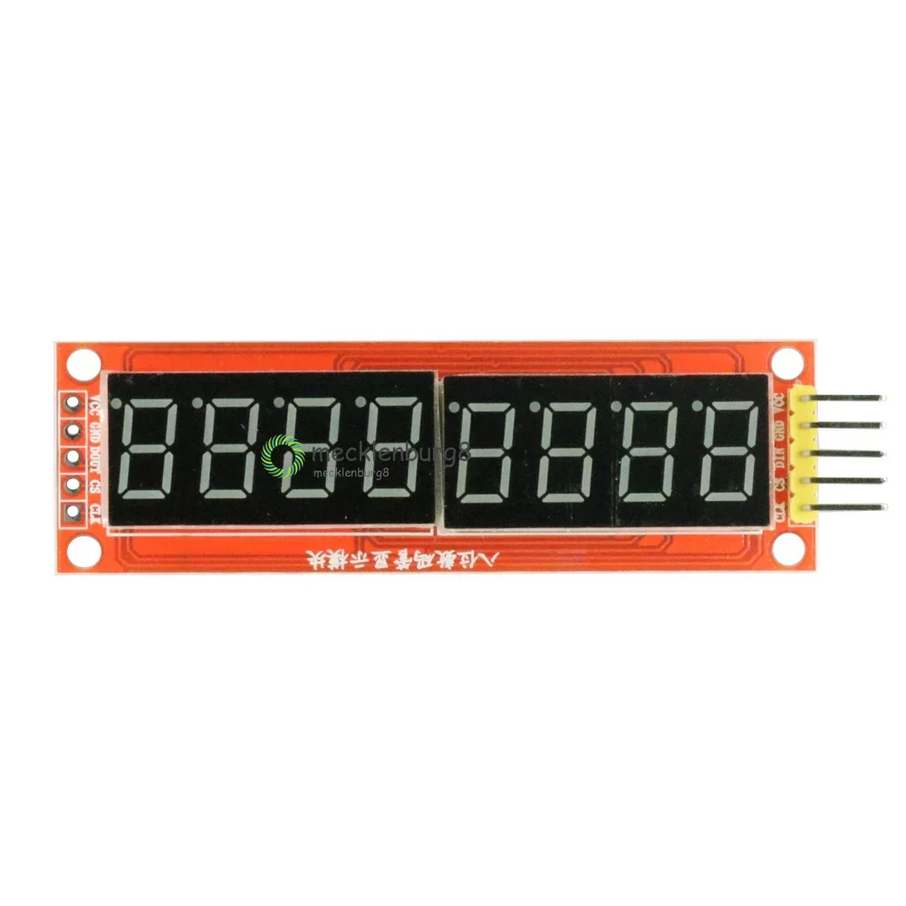 1PCS MAX7219 8-digit LED Display 7 segment SPI digital tube Control Module for Arduino Raspberry Pi for Micro Controller