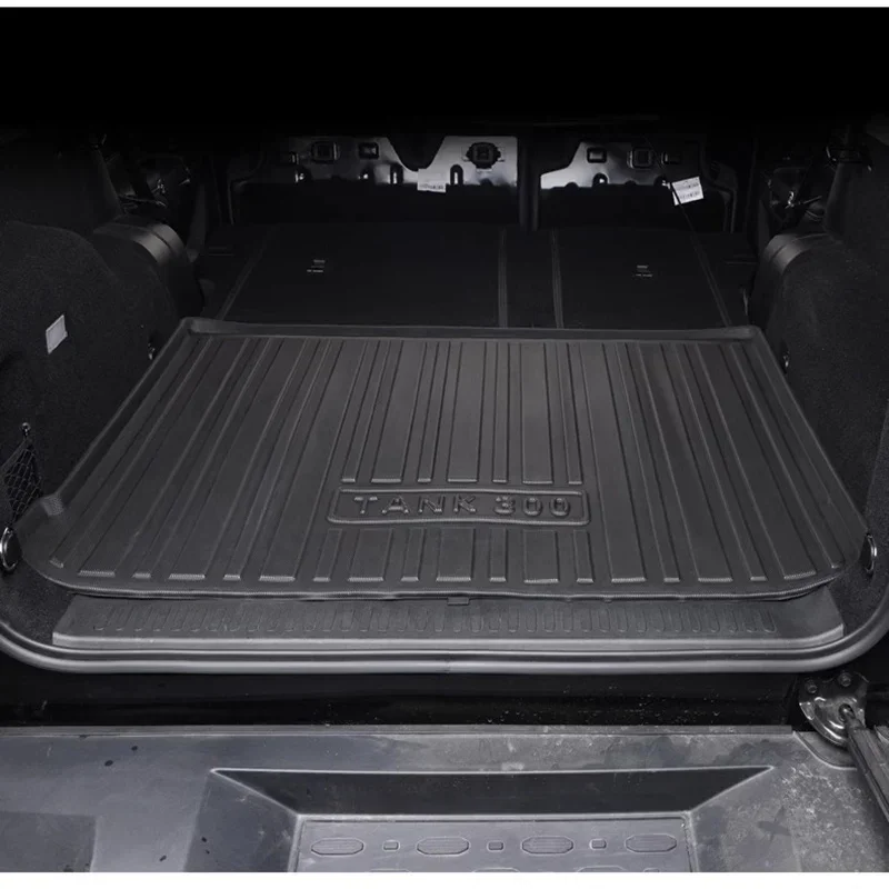 New！For WEY GWM Tank 300 all-inclusive cargo compartment mat environmental protection waterproof TPE tail box mat 2021 2022 2023