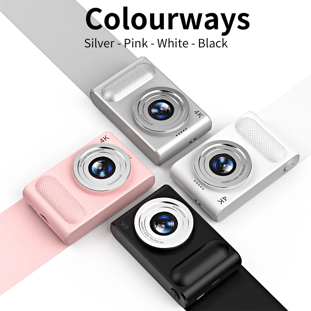 44MP 4K Digital Camera High-definition Photography Double Lens Cameras Travel Selfie Camera Entry-level Student Birthday Gifts