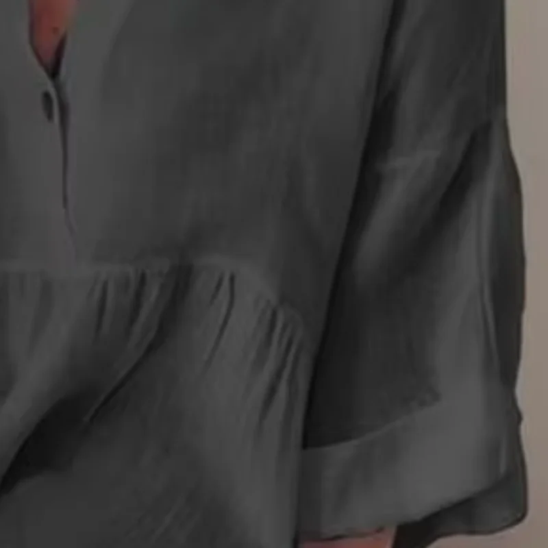 

Women Comfortable Everyday Dress Cotton Linen Maxi Dress V Neck Loose A-line Long Dress Slimming Casual Flowy Beach Sundress