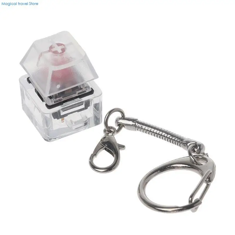 N2UB MX Mechanical Keychain For Keyboard Switches Tester Without LED Light Stress Relief Gifts