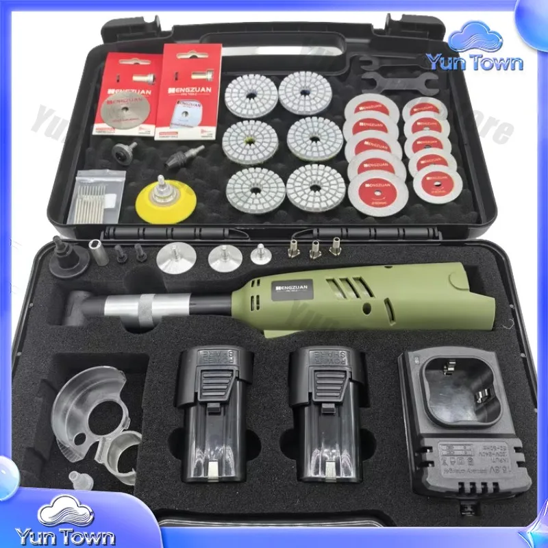 Industrial Grade Porcelain Tile Ceramic Gres Cutting Tool Set for Cordless Angle Grinder 16.8V Brushed Motor Micro Angle