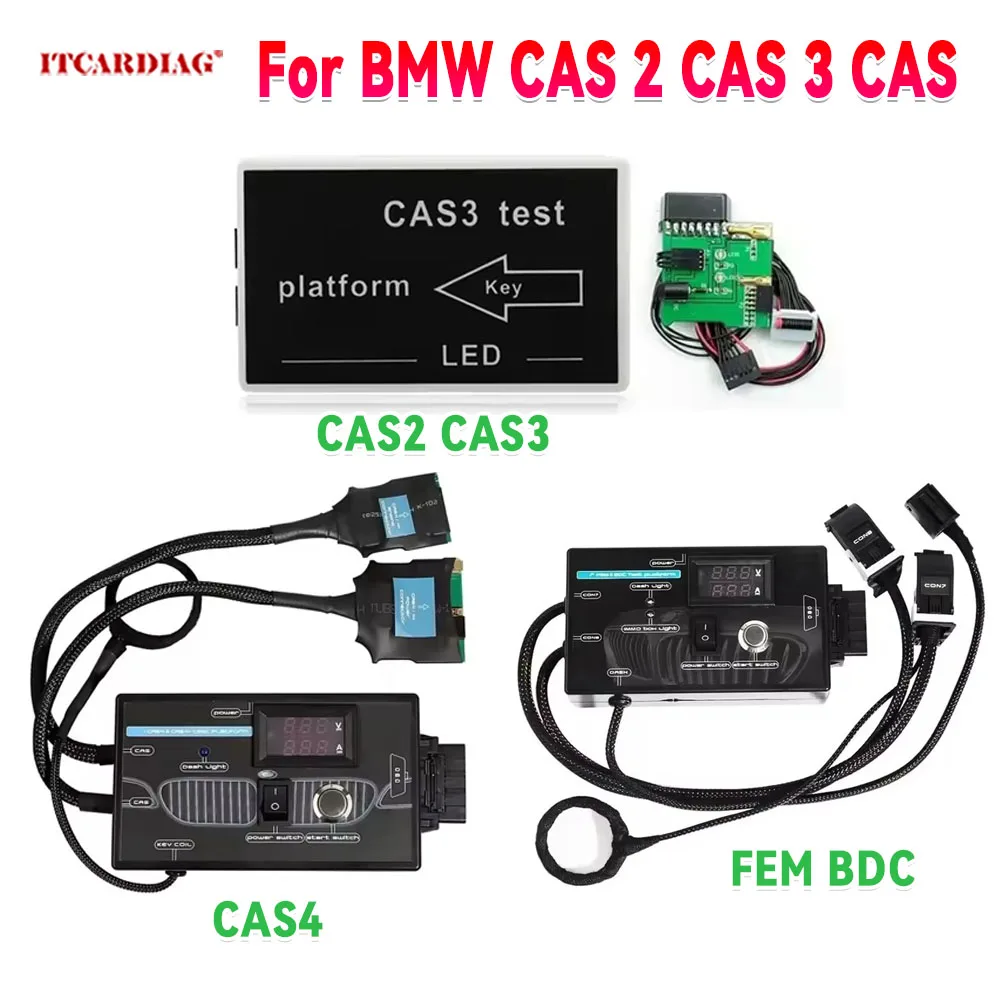 For BMW CAS2 CAS3 CAS4 CAS4+ Test Platform For BMW CAS 4 Support Off-Site Key Programming Test Platform Auto Key  Programmer