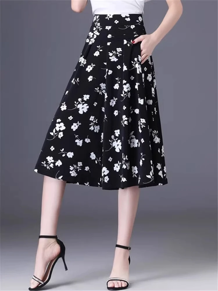 

Свободные широкие брюки из ледяного шелка, женские летние тонкие новые драпированные свободные брюки больших размеров Seven, брюки трапециевидной формы, повседневные брюки с высокой талией