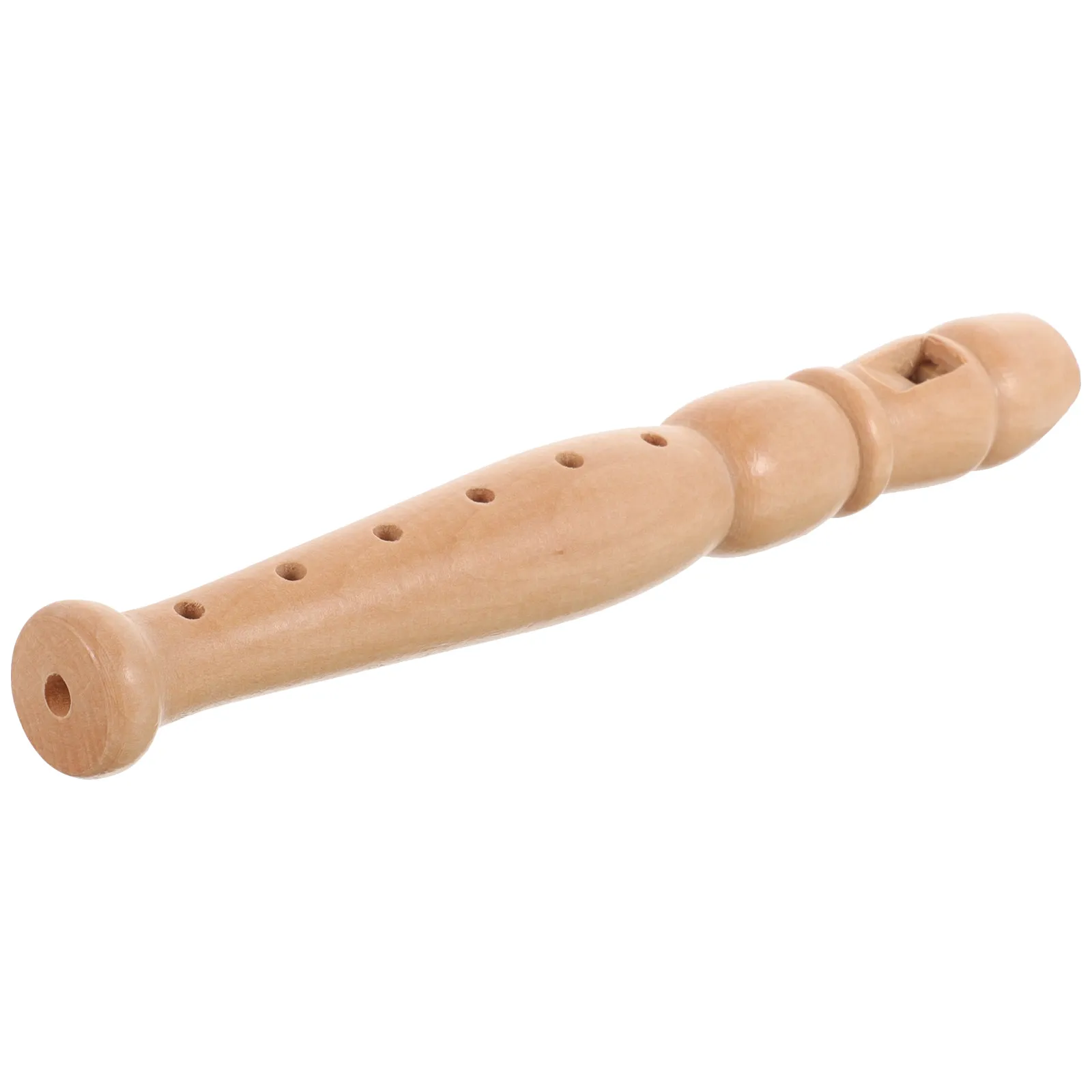 

Beginner 6-Hole Wooden Flute Clarinet for Kids Professional Practice Wind Instrument Easy Start Music Education