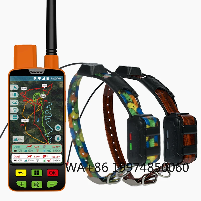 

Dog Tracking GPS Collar With Geo-Fence and Activity Tracker