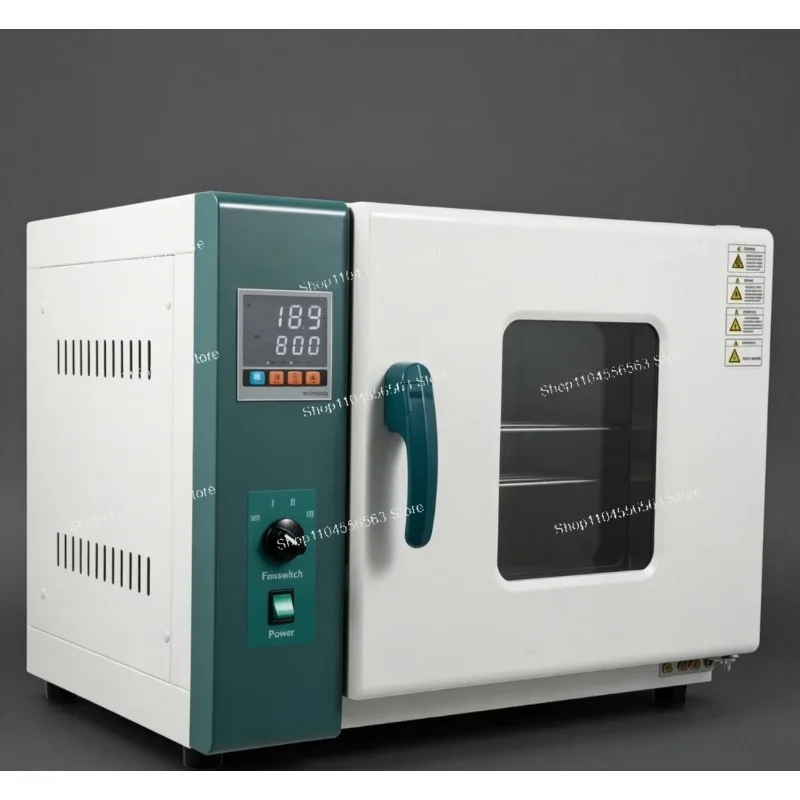 220V 1000W Horizontal Forced Air Convection Electric Blast Drying Oven 45L/12Gal Lab Industrial Precision Digital Timer