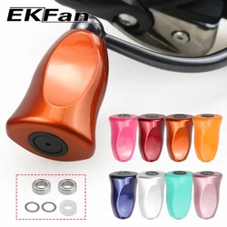 EKFan 8G Silicone Rubber Knobs Suit 4MM Axle Shaft 7x4x2.5MM Bearings For Bastcast Spinning Reels Wheels Handles DIY