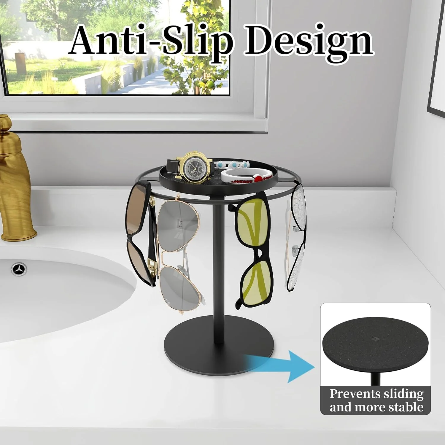 

Поставка для хранения солнцезащитных очков с маркировкой, настольная витрина с подносом для хранения ювелирных изделий, трансграничные новые продукты