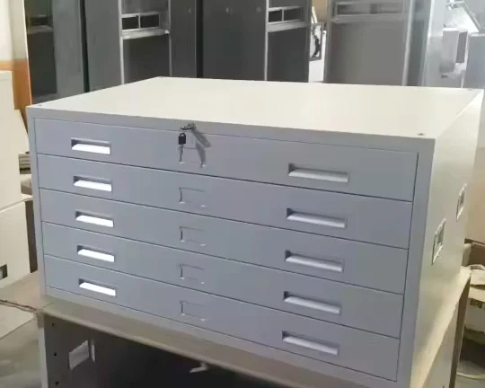 Applicable to Cabinet UTOP 5 Drawer Flat File Cabinet Removable Steel Locker A0 A1 Paper Drawing Suitable For Home Office Hotel