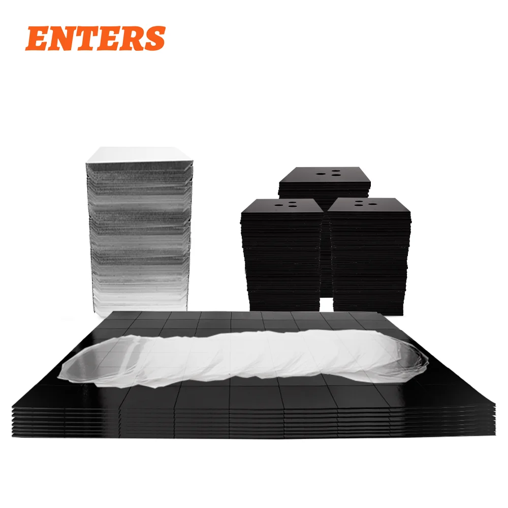 

Hot Sale 1000sets 63.5*63.5mm Square Photo Fridge Magnet Materials