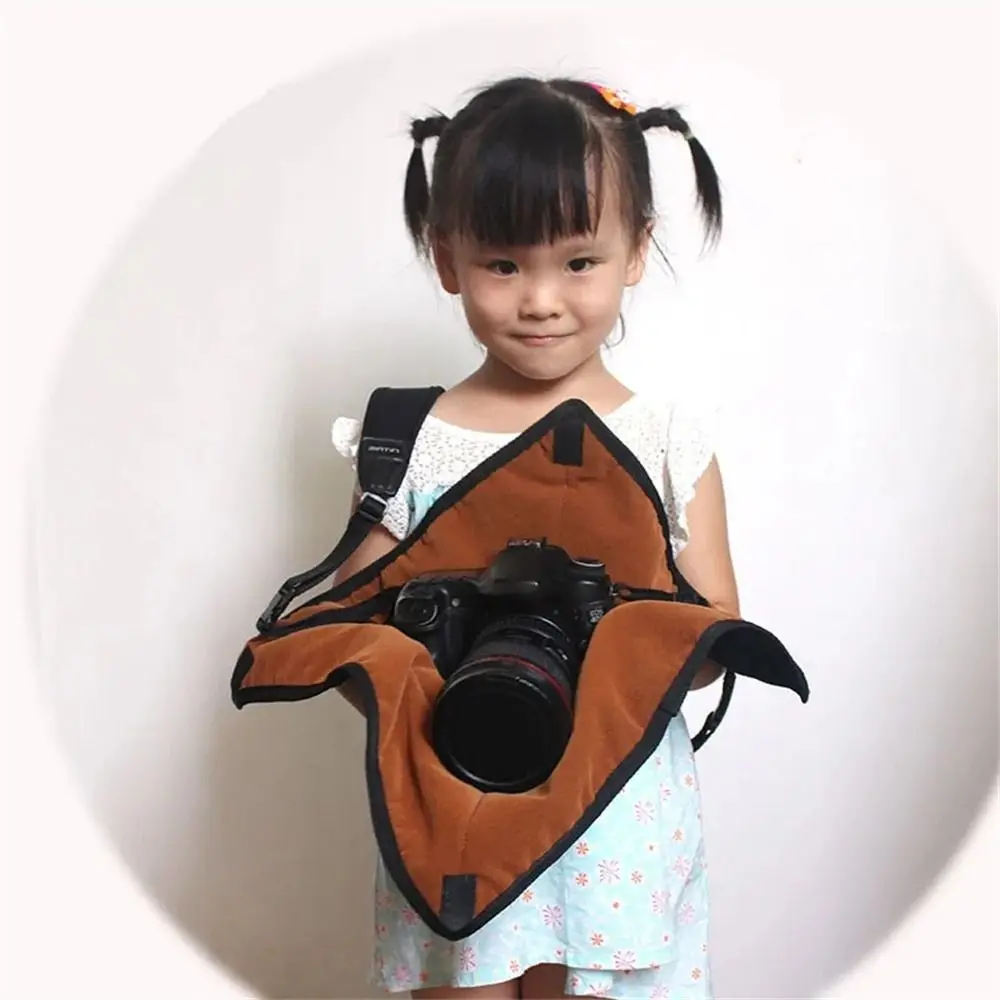 Folding Camera Wrap Cloth Photography Shockproof Camera Protective Wrap Cover Blanket Flannel Camera Protective Cover SLR DSLR