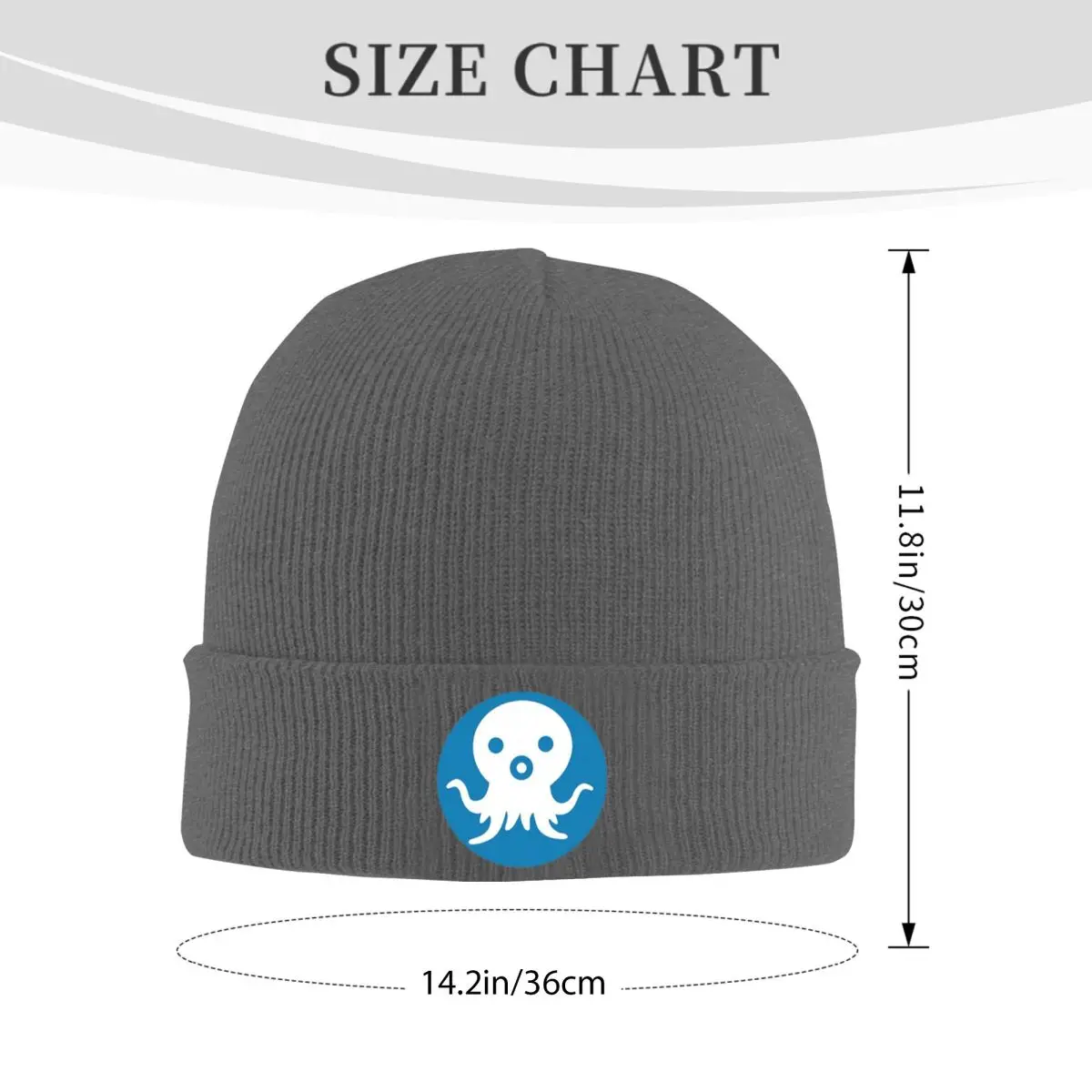 Blue Octonauts Logo - High Quality Warm Knitted Cap Hip Hop Bonnet Hat Autumn Winter Outdoor Beanies Hats for Unisex Adult