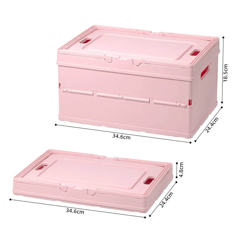 Minimalist Style Foldable Multi Purpose Storage Basket Portable Multicolor Sundry Organizer for Kitchen Desktop Snack Storage