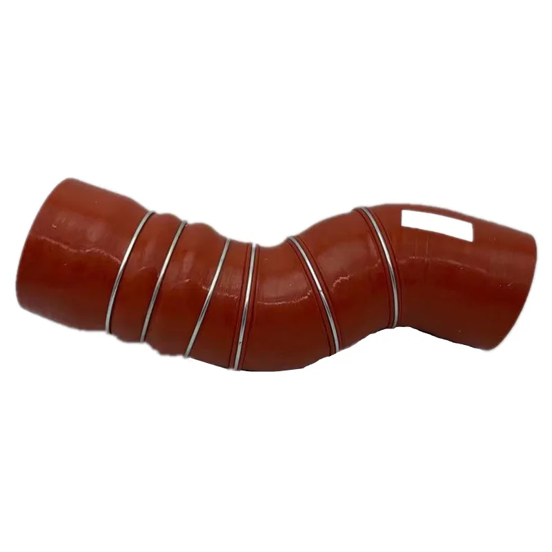 For SIONTRUK Intercooler Air Inlet Hose HOWO T5G TX SITRAK C7H G7 Red Connection Flexible 712W96301-0009 712W96301-0010 CNHTC