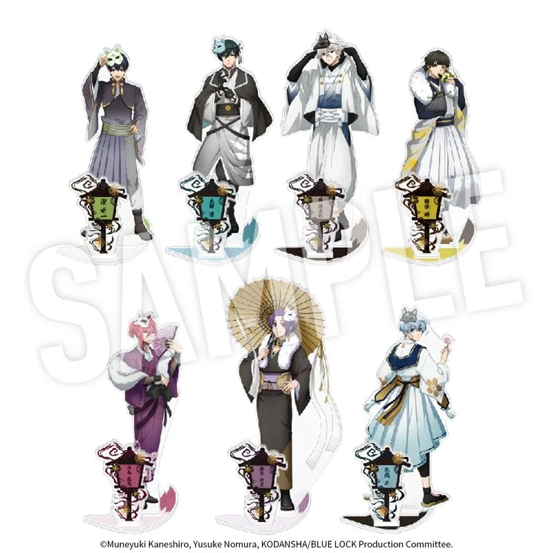 

Anime BLUE LOCK Hiori You Bachira Meguru Chigiri Hyoma Cosplay Acrylic Figure Stand Cartoon Standing Sign Ornament Gift