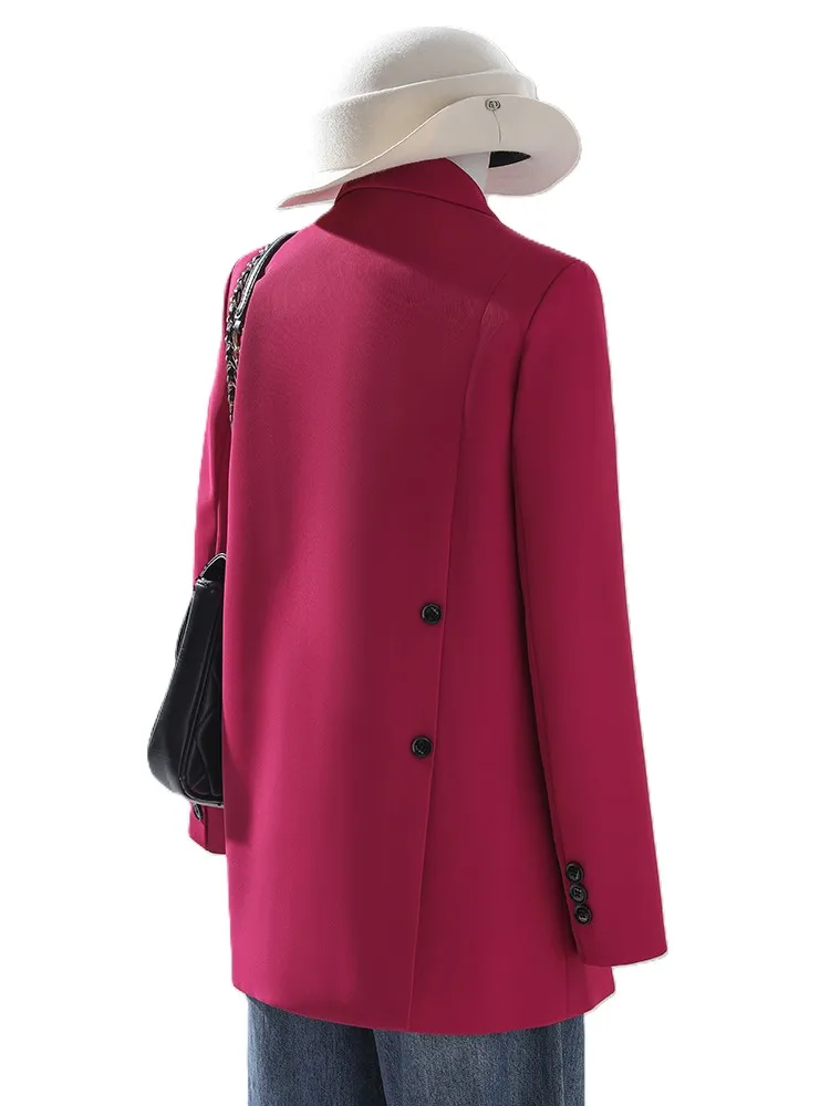

Fashion Winter Casual Women's Blazer Loose Female Ladies Jacket