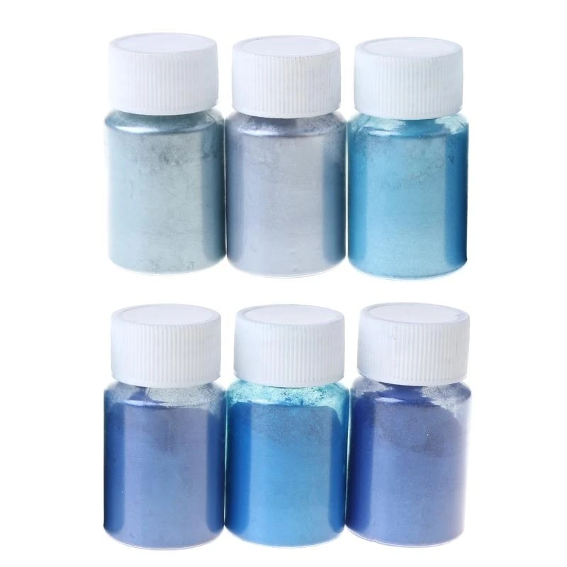 573B DIY Jewelry Crafts Natural Mica Mineral Powder Epoxy Resin Dye for Bath Soap Soy Wax Making Dyes Pearl Pigment