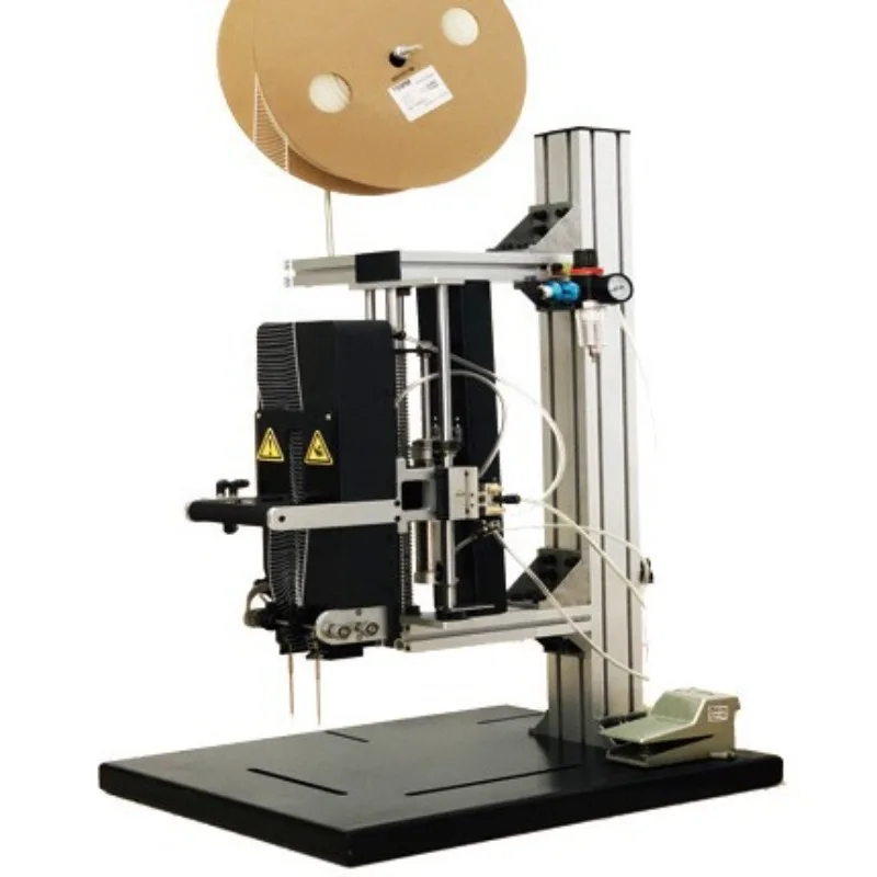 

Semi-automatic card binding single-head glue needle machine, data cable paper card tie tape fixed packaging glue nail machine